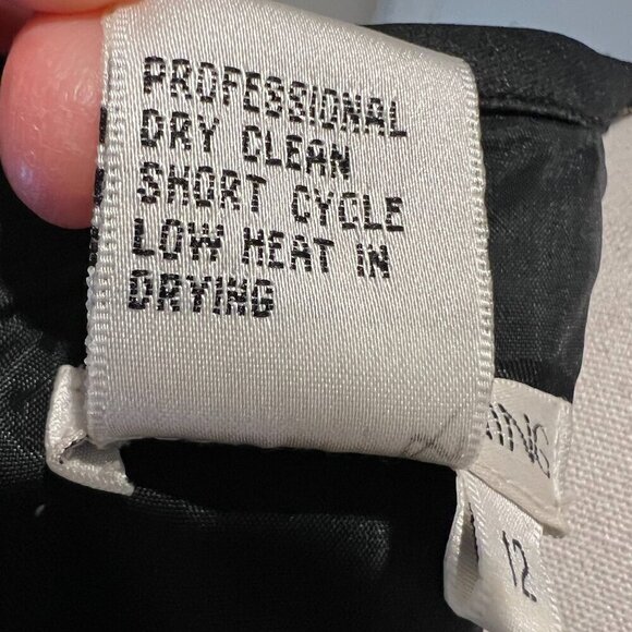 ZOLA Evening Black Fully Beaded Sleeveless Top, Size 12 - Picture 15 of 15